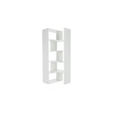 Etajera, alb, KLOE din PAL L73 x P33 x H188 cm